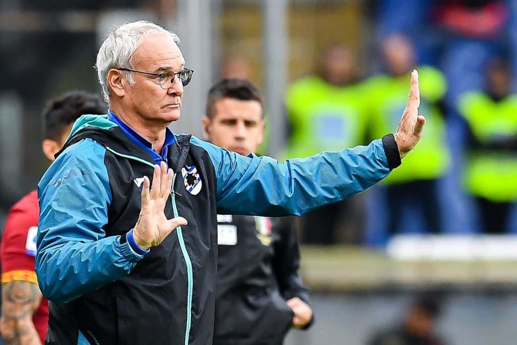 ranieri sampdoria serie a cambi