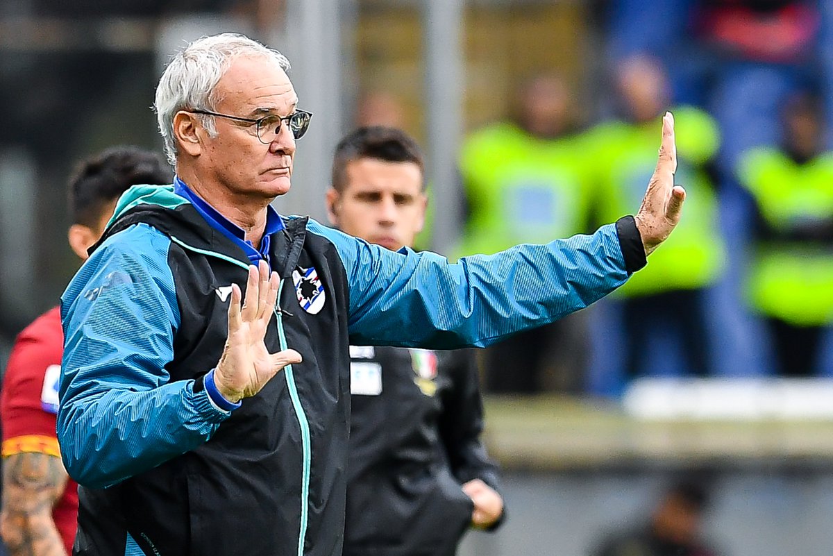 Ranieri Sampdoria Serie A Cambi