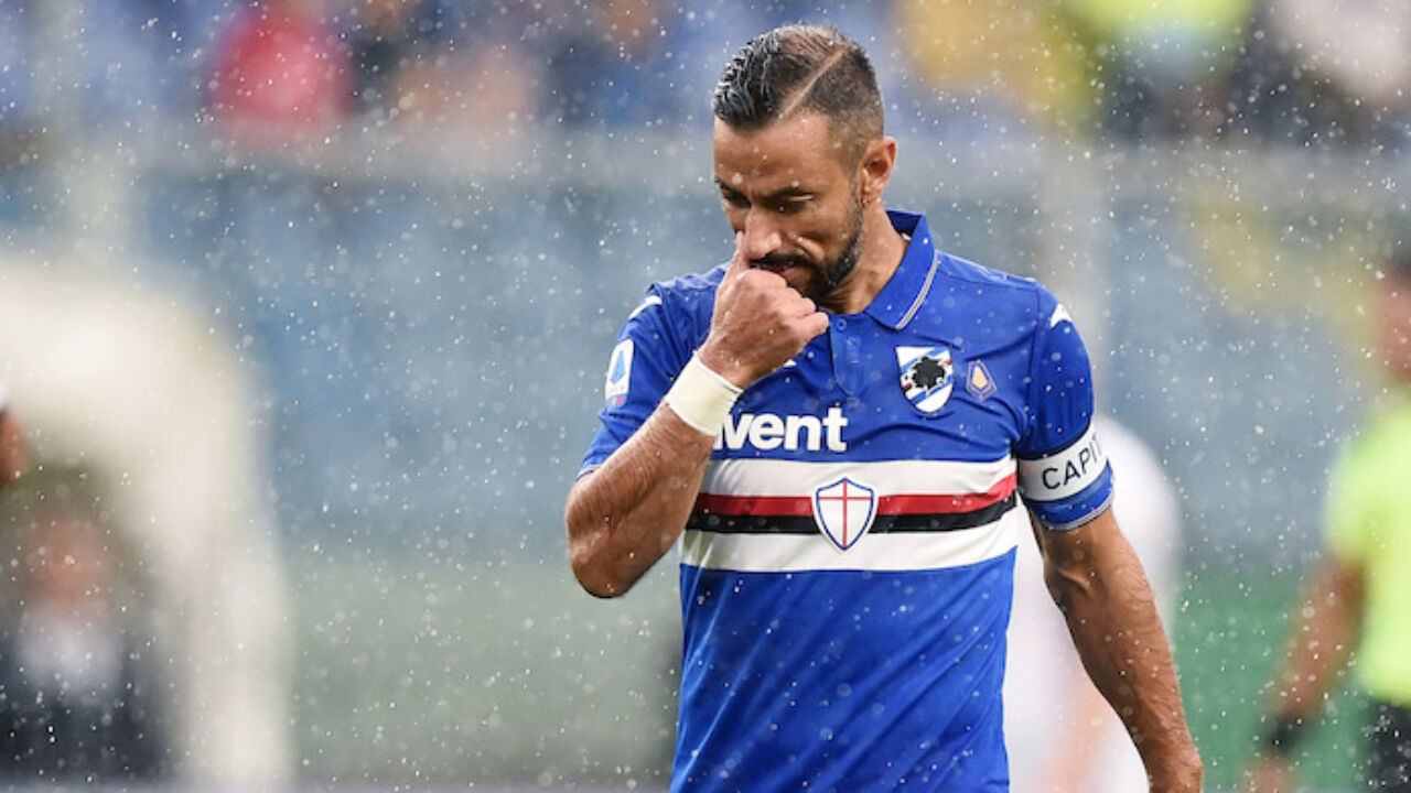 Sampdoria Fabio Quagliarella Molo