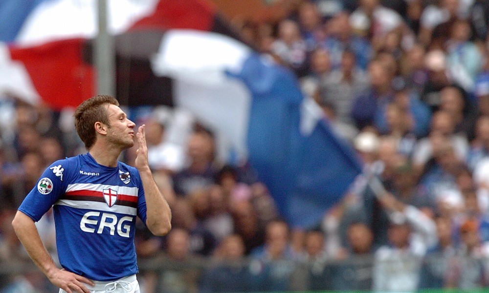 Sampdoria Cassano goal