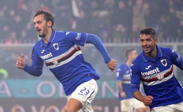 Manolo Gabbiadini Sampdoria Derby
