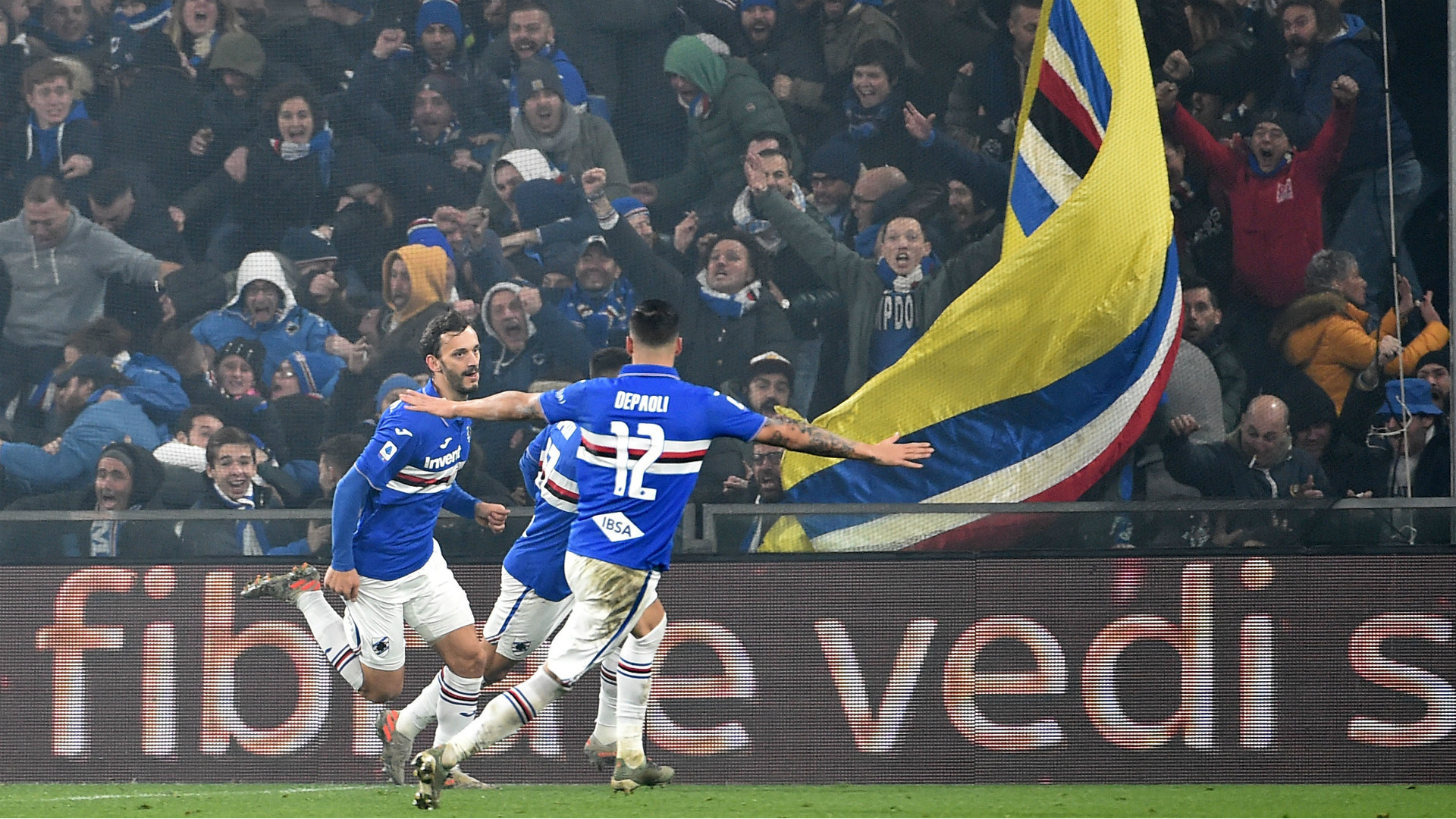 Sampdoria Gabbiadini Genoa