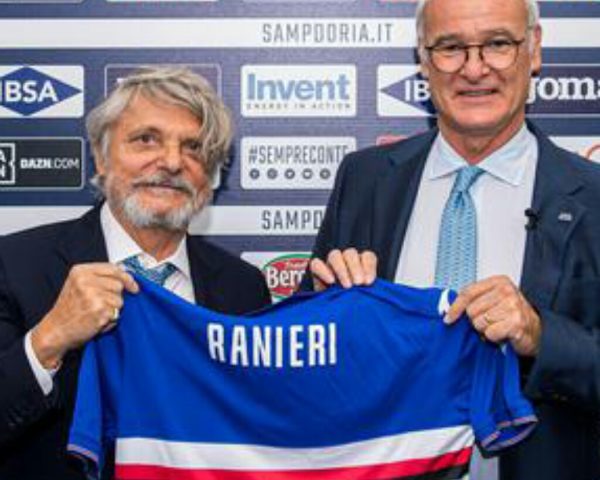 Panchina Sampdoria Ferrero Ranieri