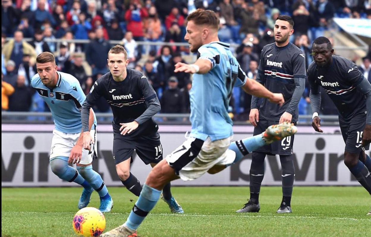 Sampdoria calcio rigore Europa