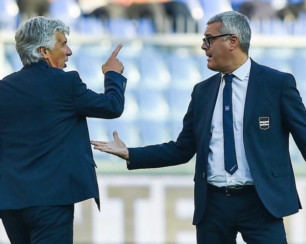 Sampdoria Gasperini Ranieri Atalanta