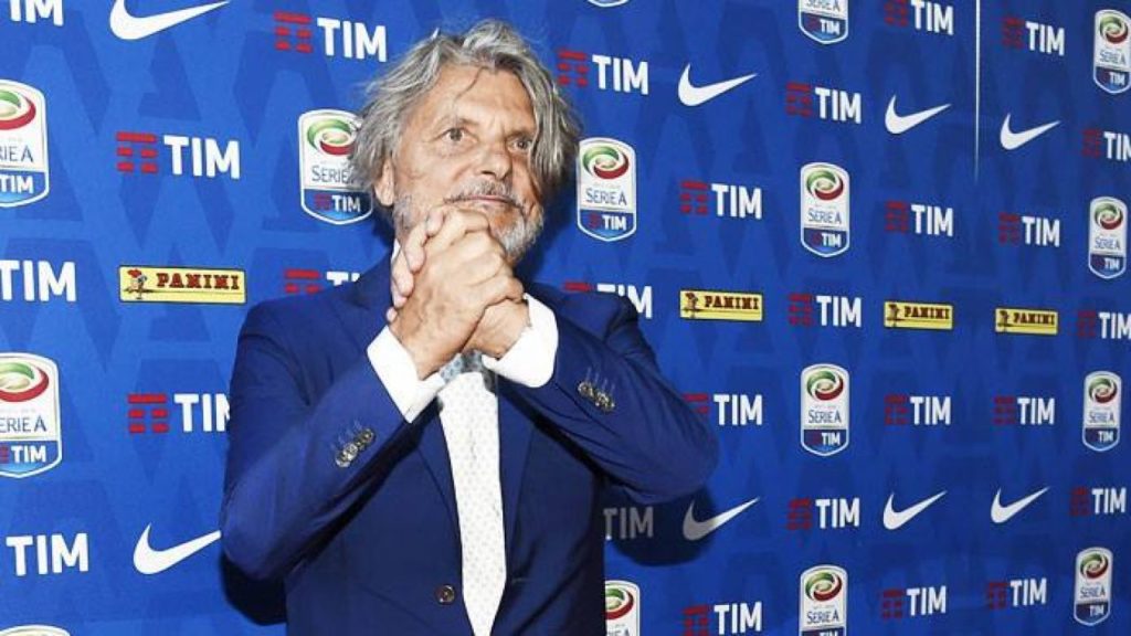 massimo ferrero lega calcio