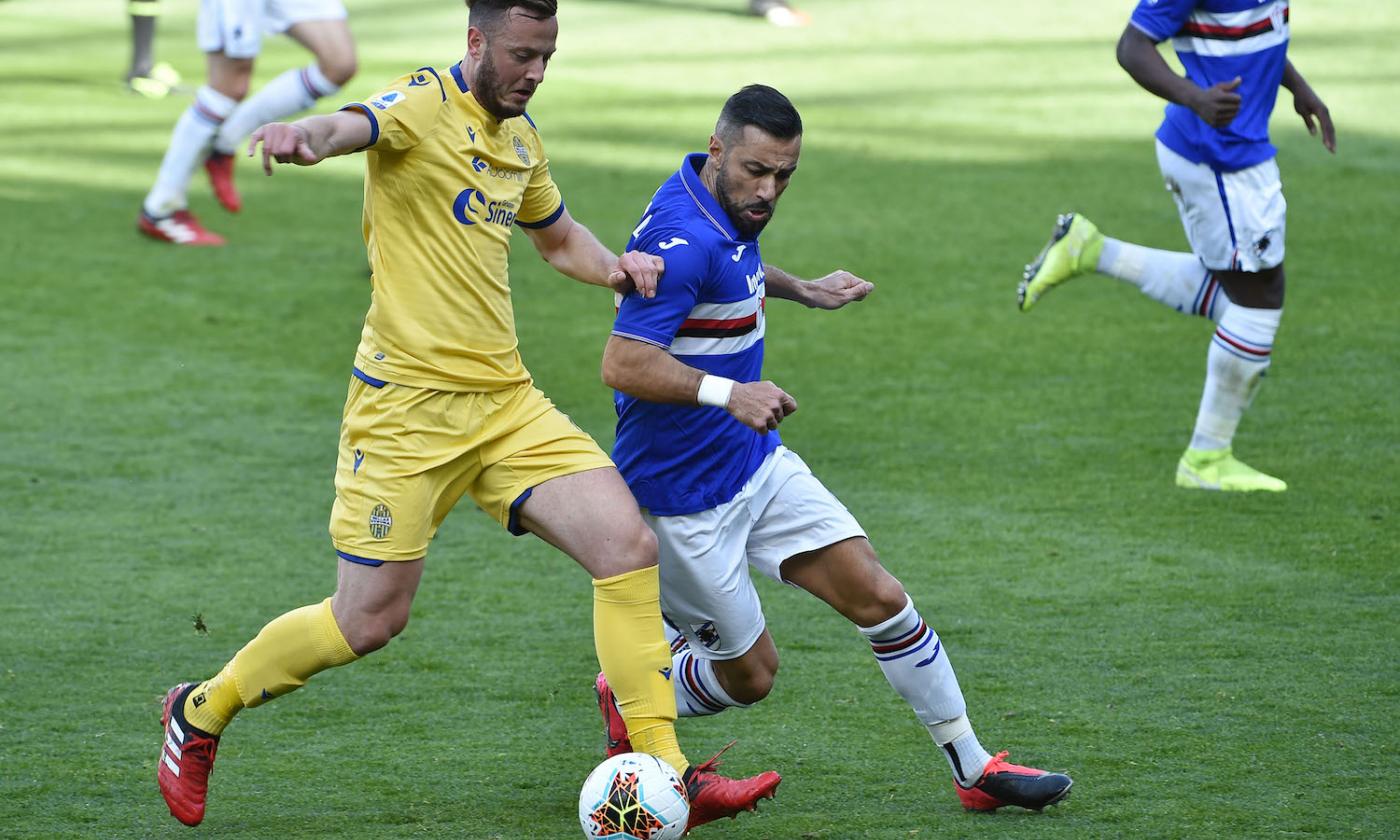Sampdoria Verona Quagliarella Porte Chiuse