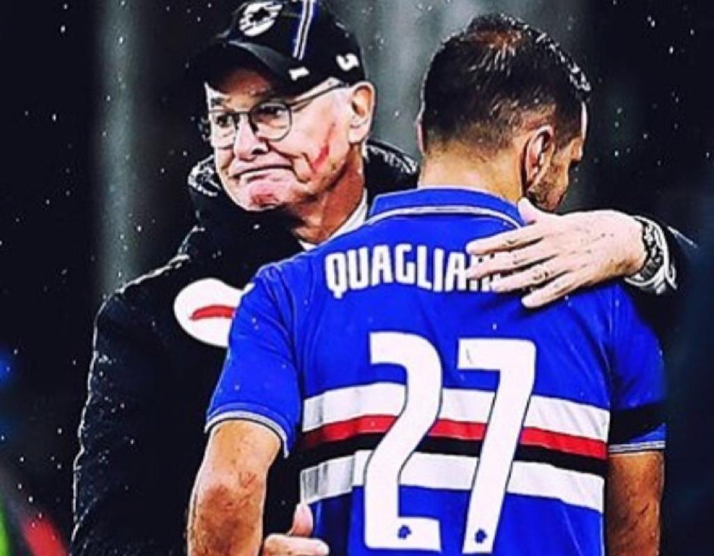 sampdoria ranieri quagliarella juventus