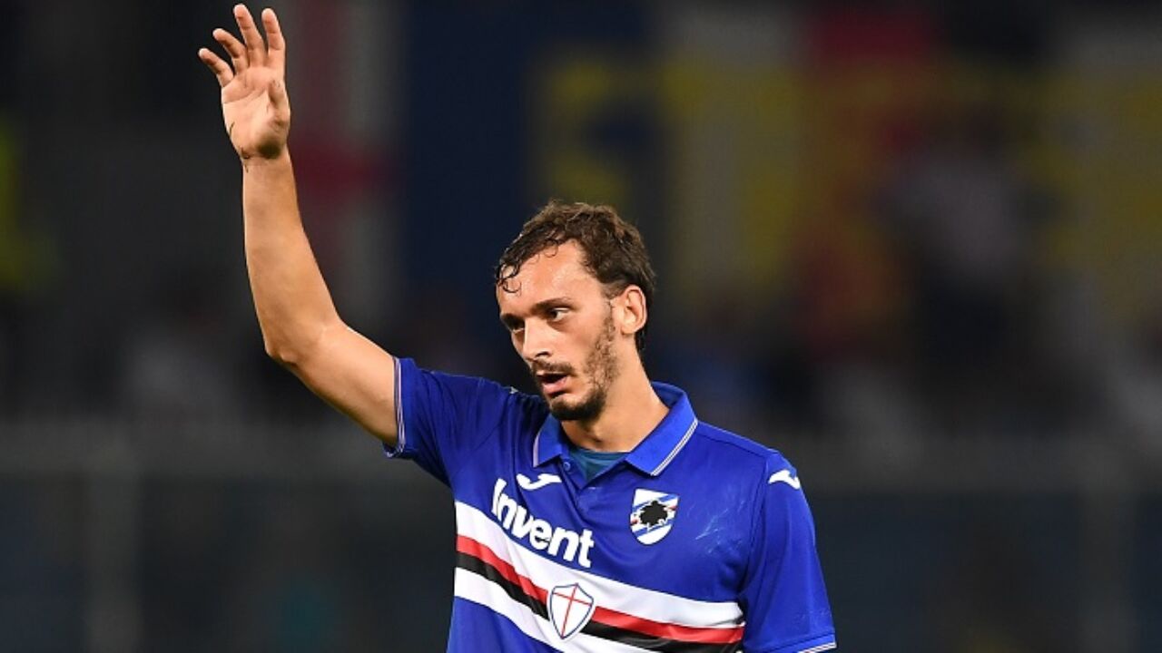 gabbiadini lecce sampdoria ranieri