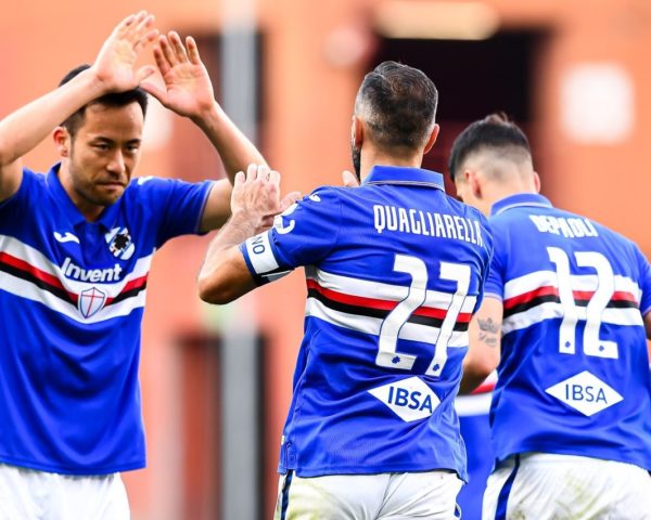 Sampdoria Quagliarella Yoshida
