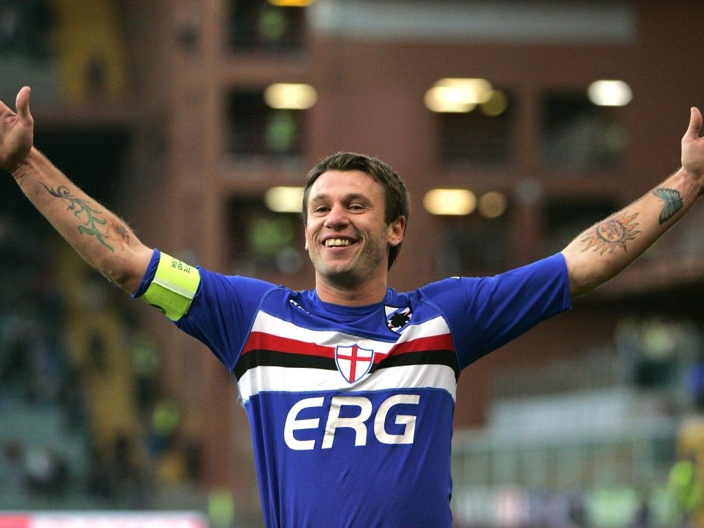 Sampdoria Antonio sensi Cassano