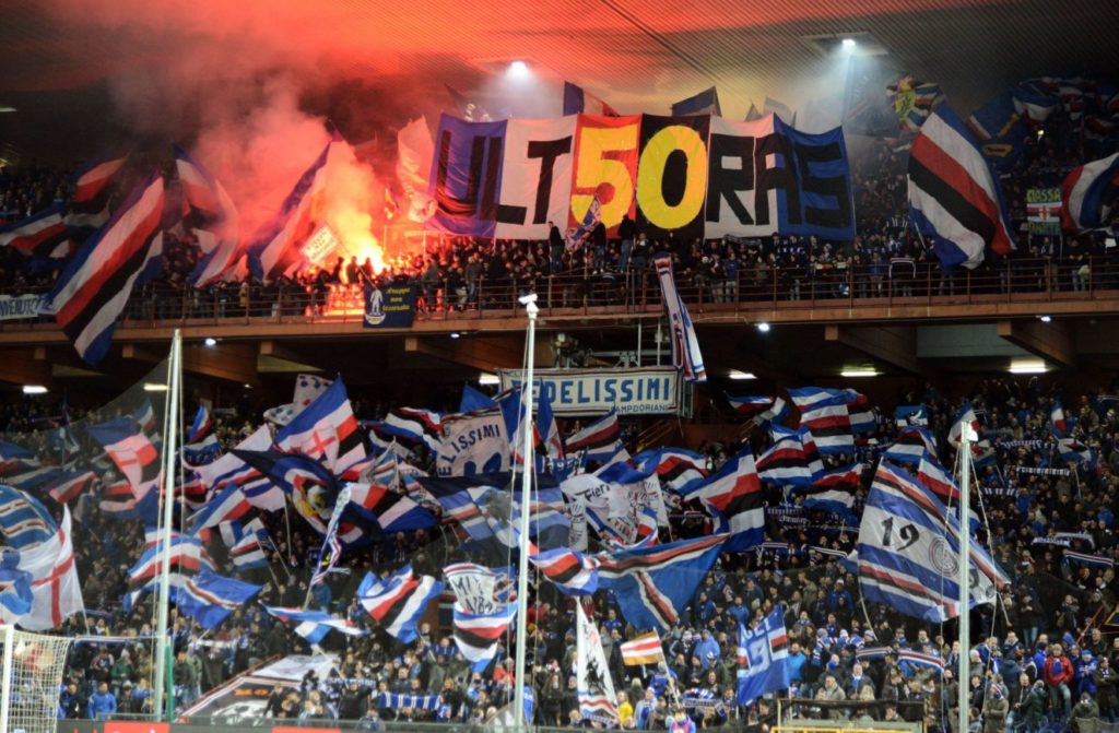 Sampdoria mini abbonamenti gradinata sud