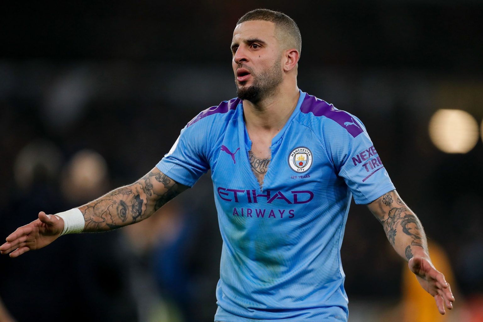 Premier League Walker moglie sorella