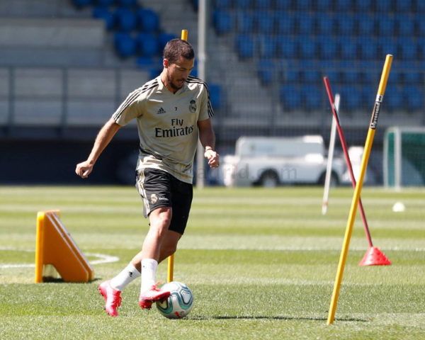 Spagna Allenamenti Liga Hazard