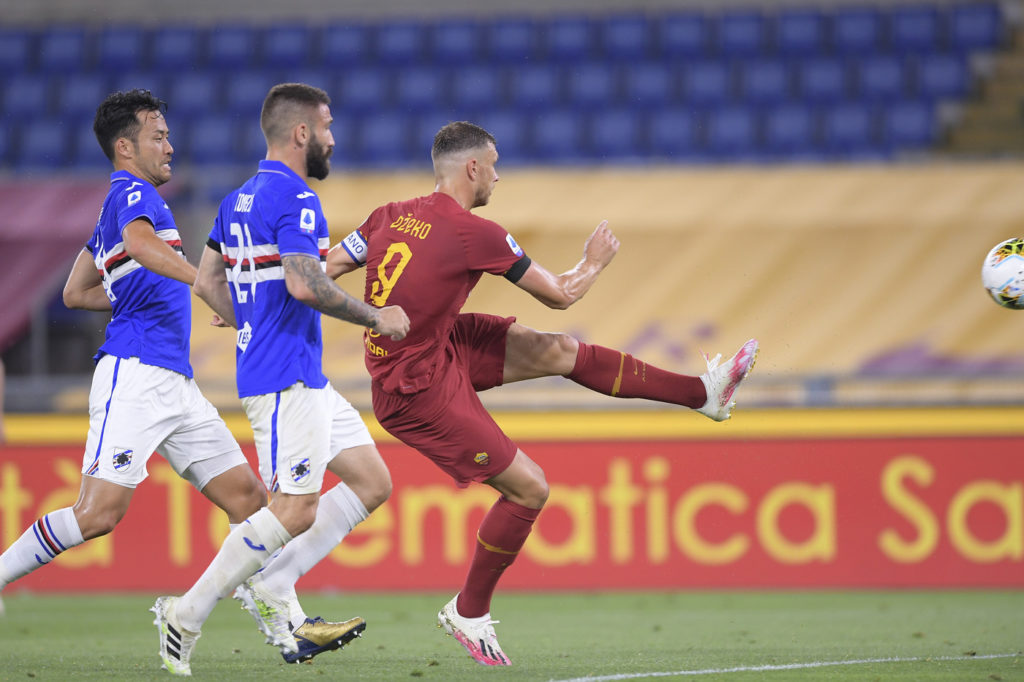 sampdoria ranieri dzeko tonelli yoshida