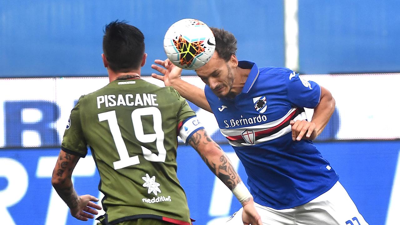 sampdoria cagliari 3 0 gabbiadini moviola club