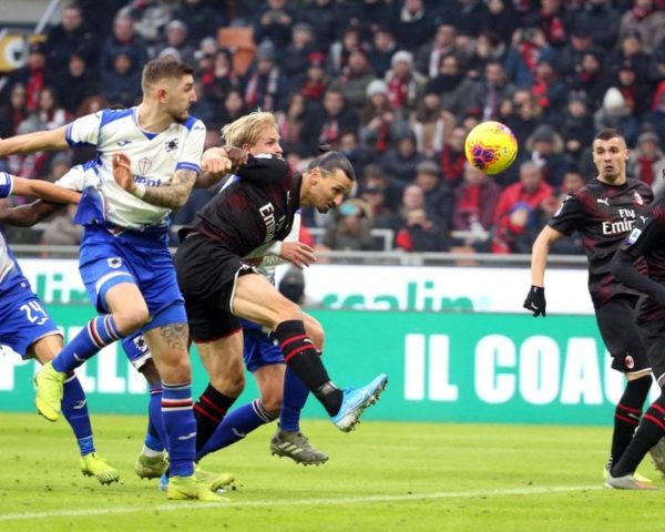 Sampdoria Milan Formazioni