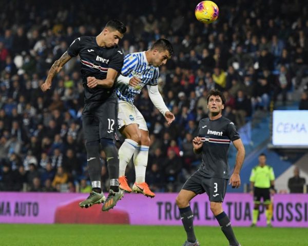Spal Sampdoria Formazioni Depaoli Augello