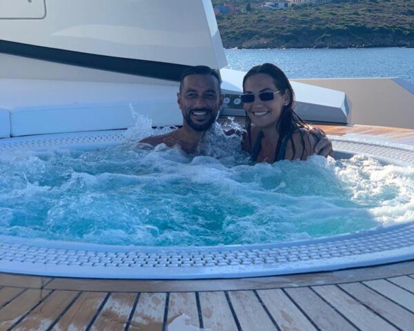 Quagliarella Debora Salvalaggio Sampdoria Vacanze