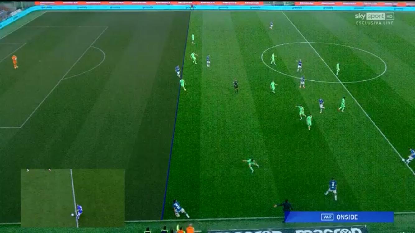 moviola sampdoria lazio orsato