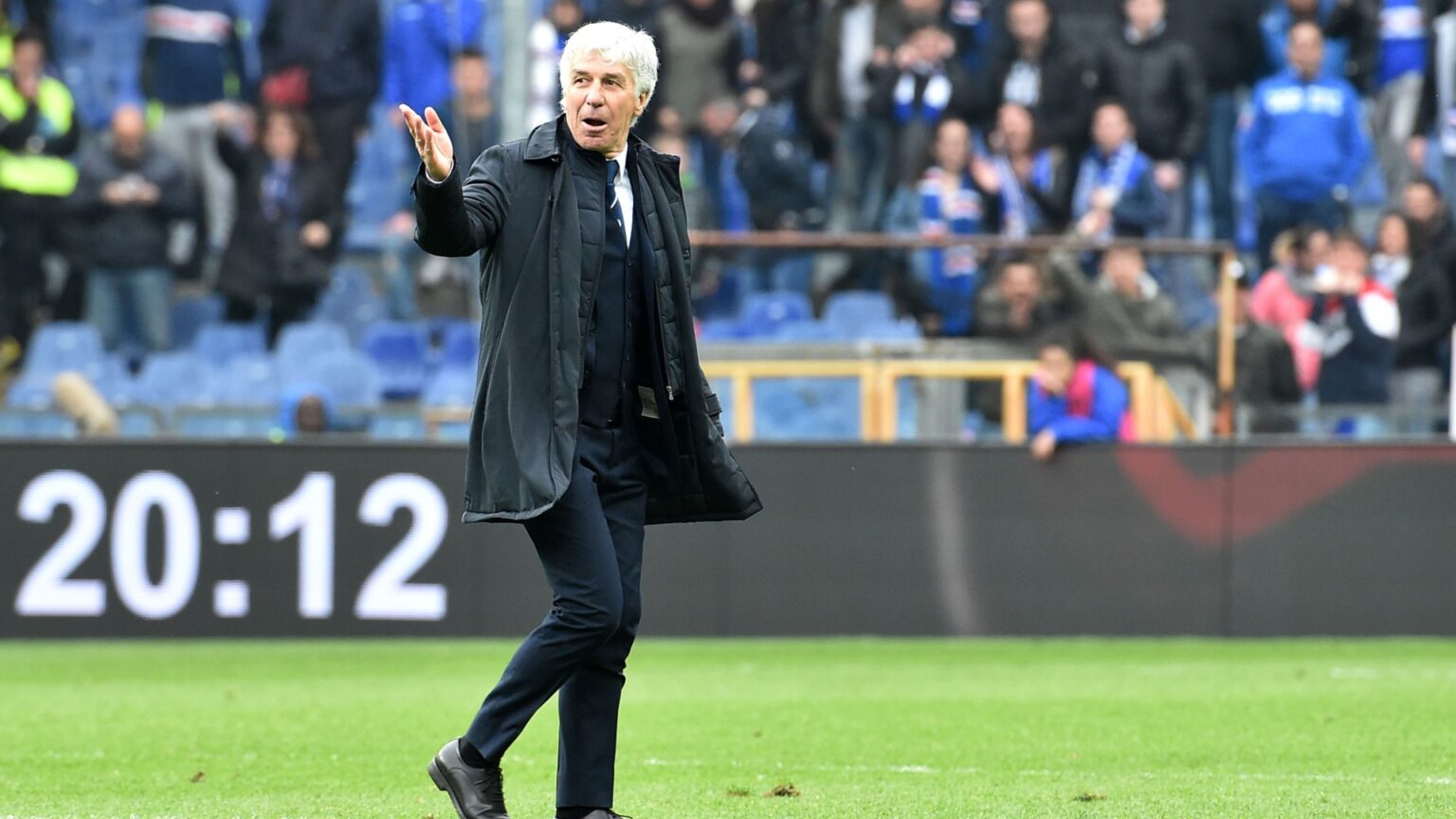 Sampdoria Atalanta Gasperini Giampaolo