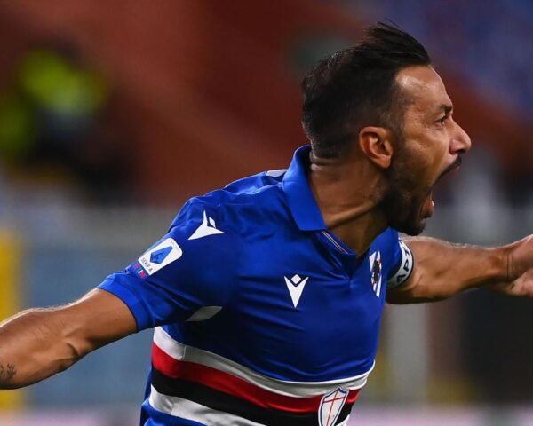 OK GETTY E LEGA SERIE A Sampdoria Marcatori 2020 Napoli Quagliarella Derby Esultanza Record