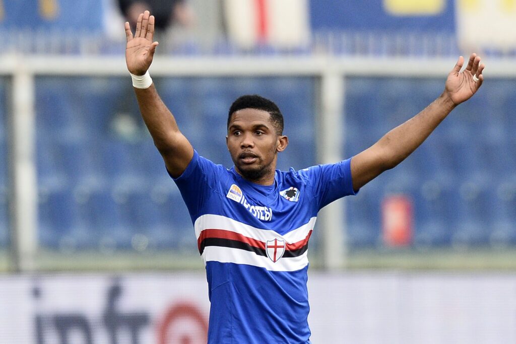 Ex Sampdoria Eto'o camerun