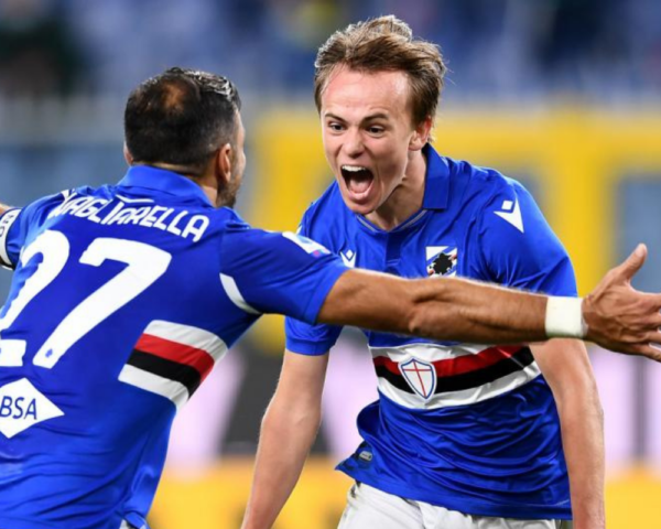 Sampdoria Damsgaard Maglia 10