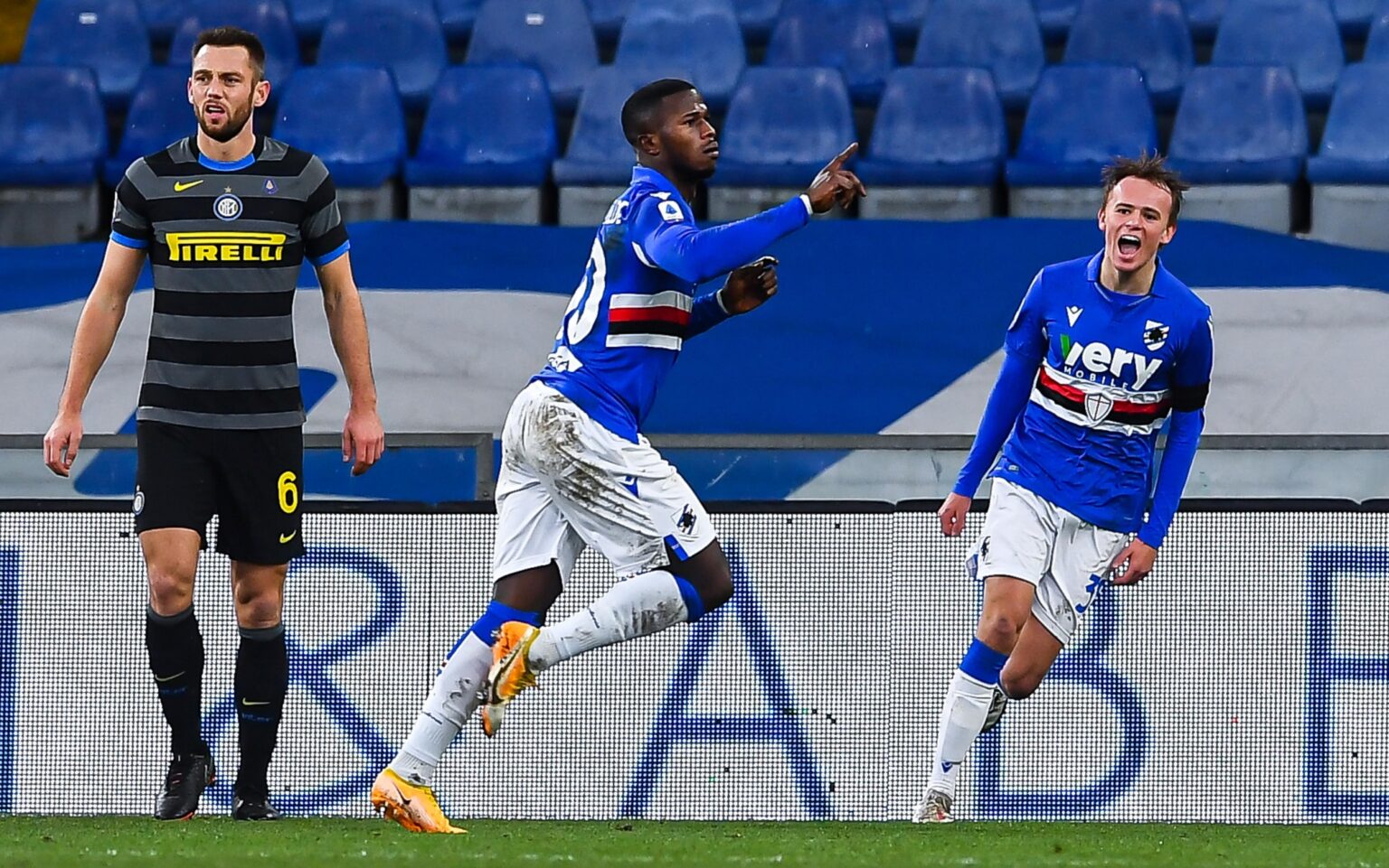 keita-sampdoria damsgaard record