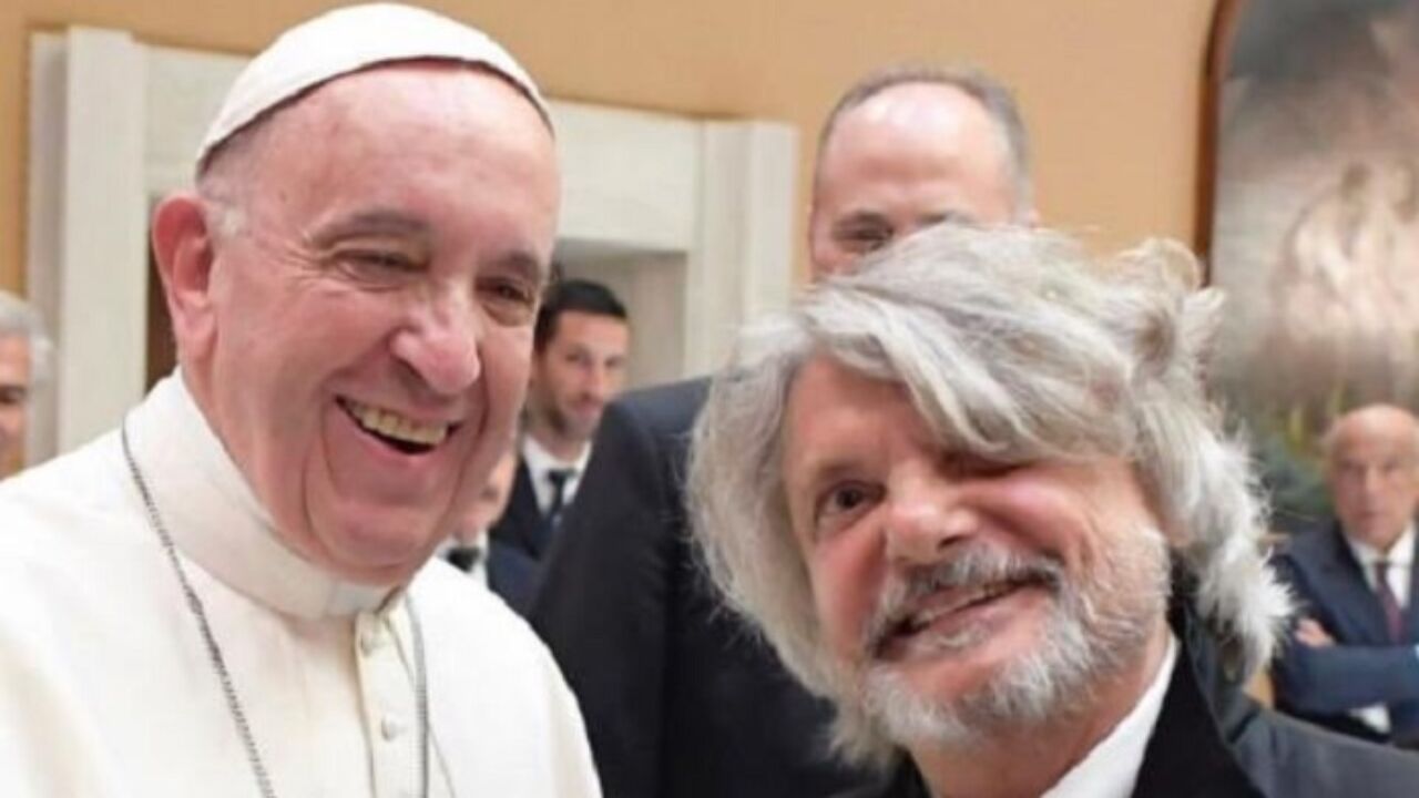 ferrero sampdoria papa