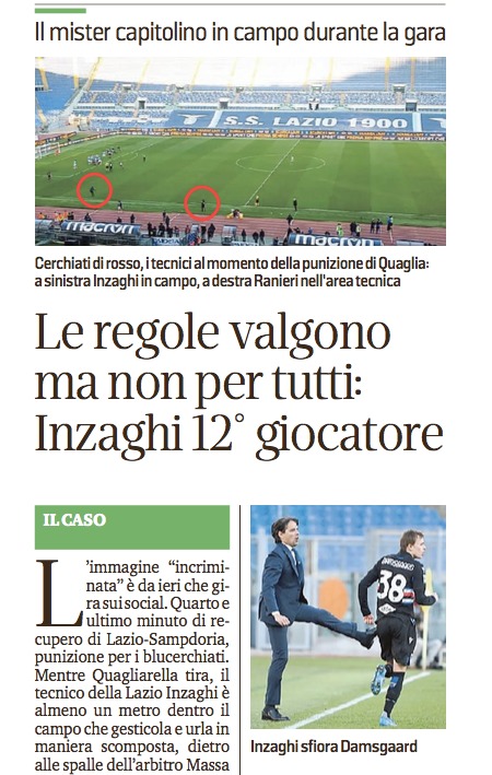 lazio sampdoria simone inzaghi