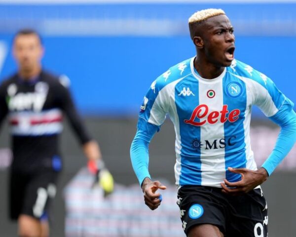 Osimhen Napoli Lille Francia