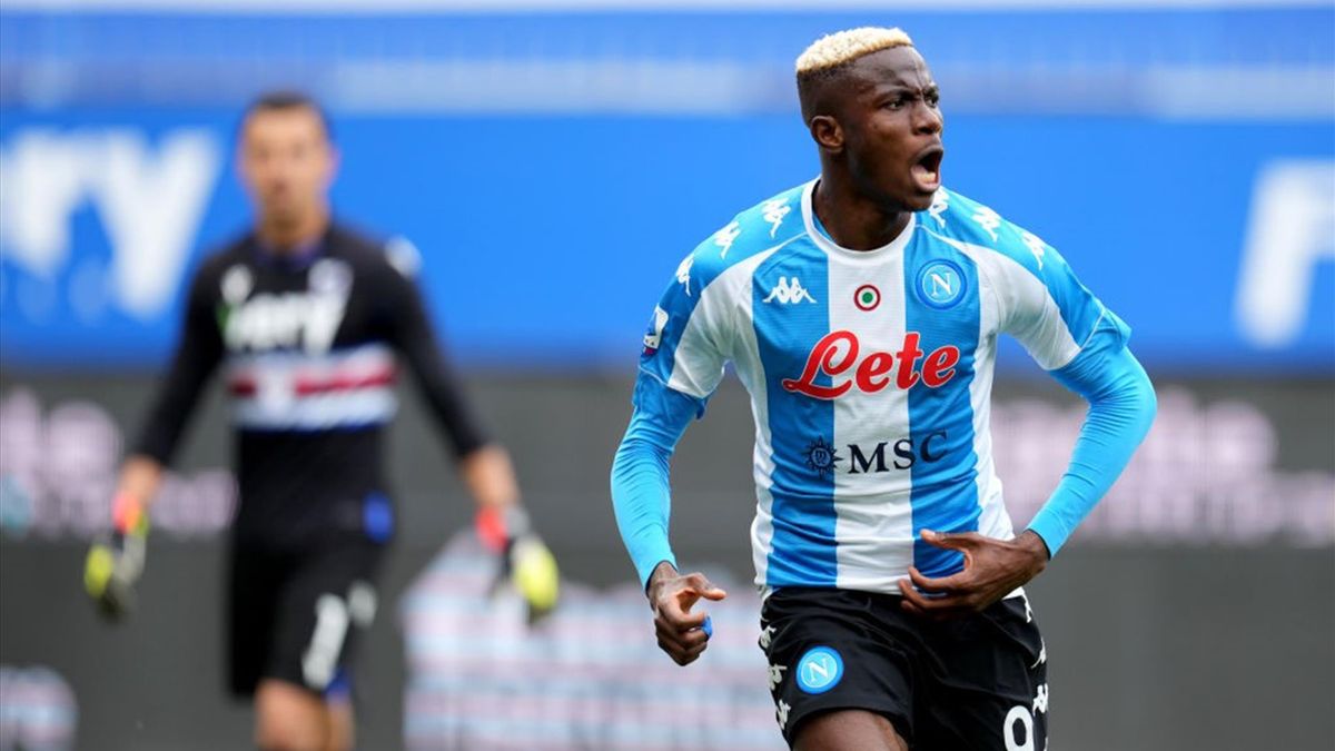 Osimhen Napoli Lille Francia