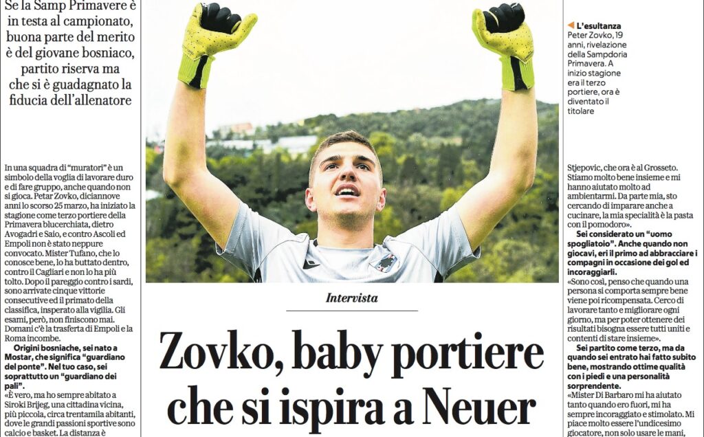 petar zovko sampdoria