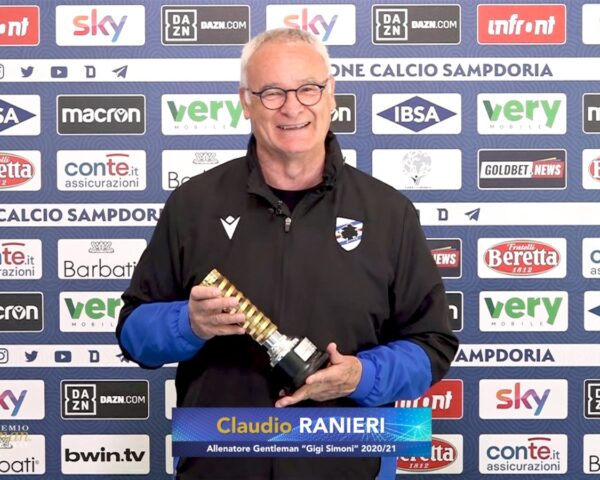 Ranieri Vince Il Premio Gentleman 2021