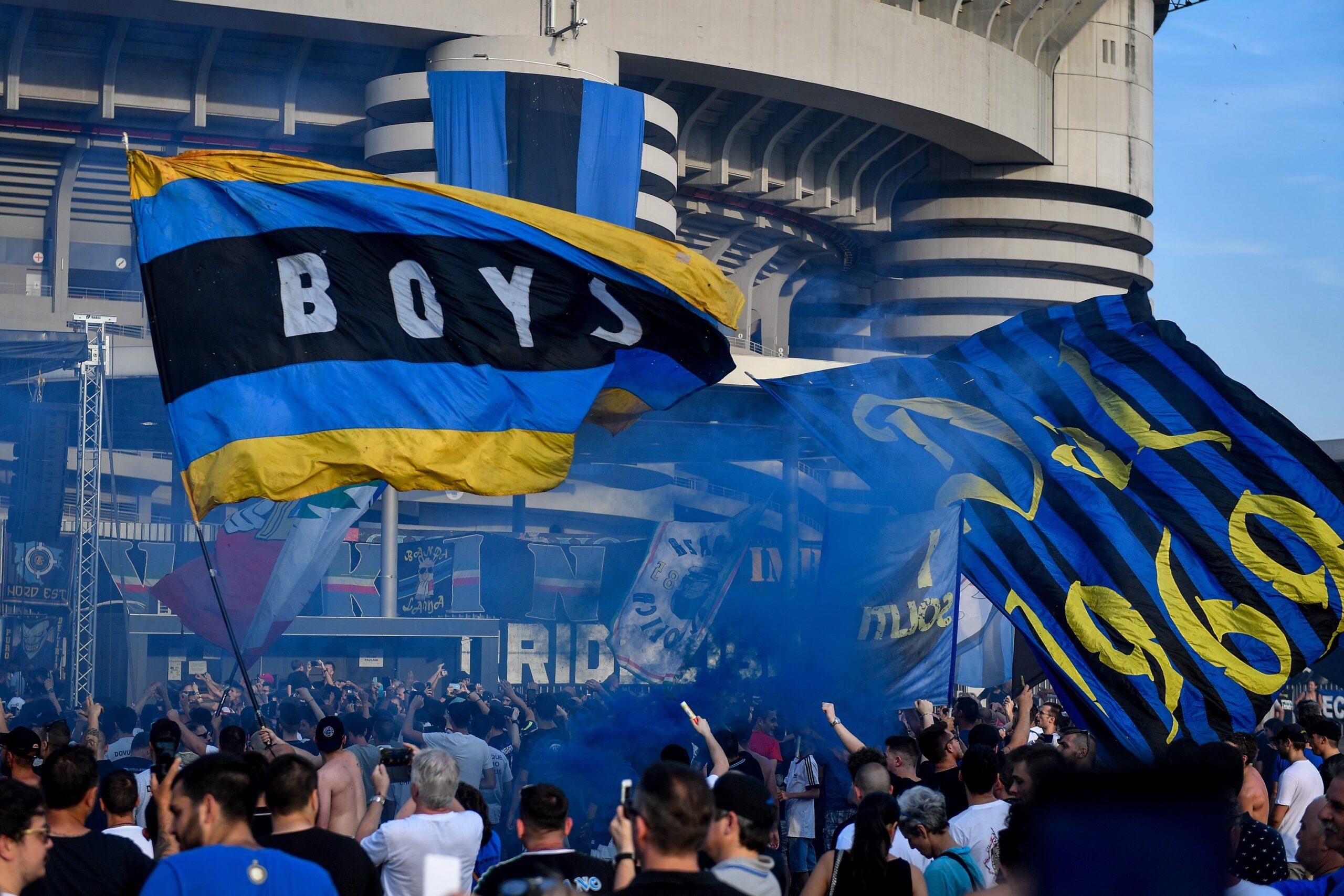 Inter, addio ai Boys: nasce la Curva Nord Milano. La storia