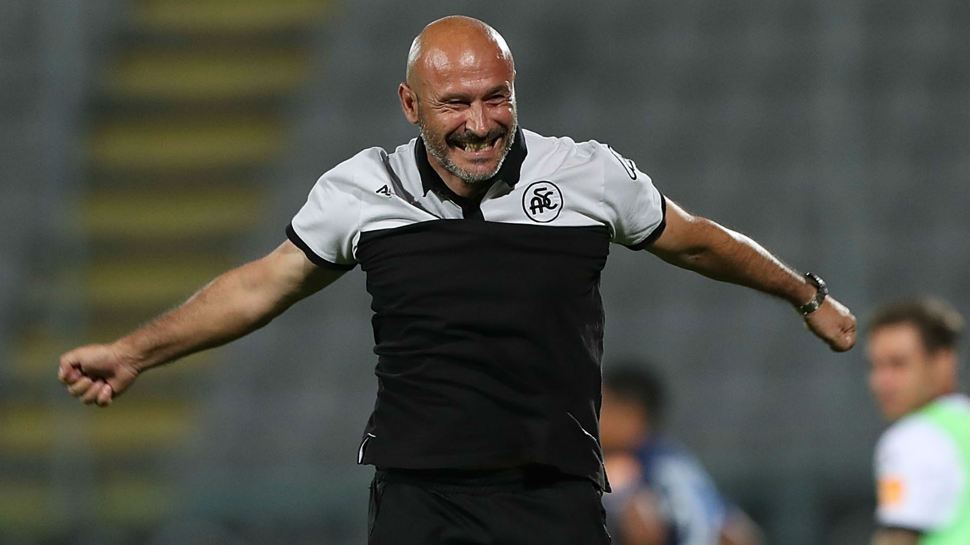 Vincenzo Italiano Coach (Spezia) during the Italian Serie B Play