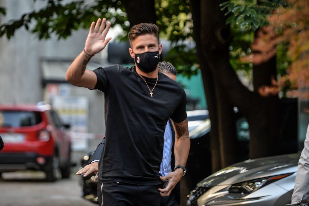 milan oliver giroud sampdoria