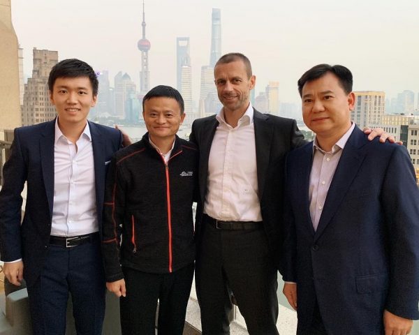 Jack Ma Inter Suning Zhang Marotta