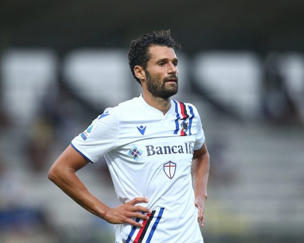 Salernitana Sampdoria Giampaolo Candreva