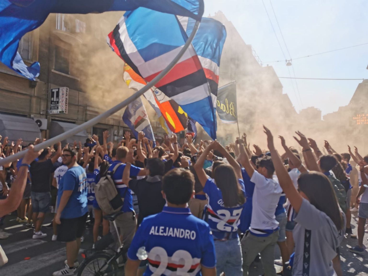 sampdoria tifosi incasso