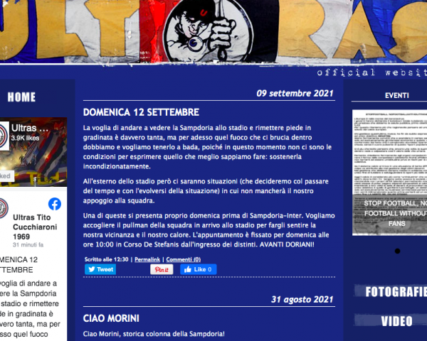 Sampdoria Ultras Tito Sud