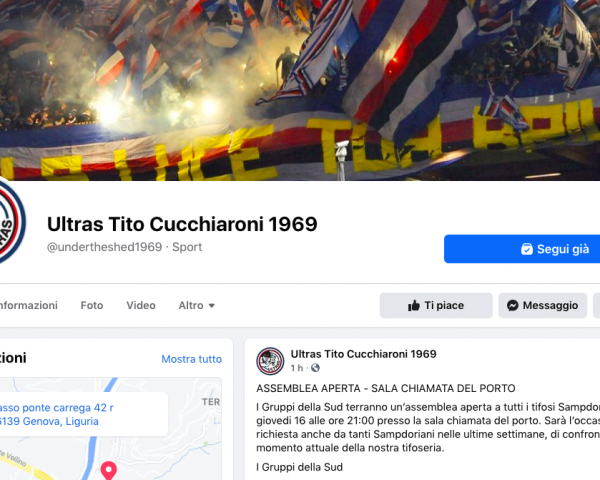Sampdoria Ultras Tito Assemblea