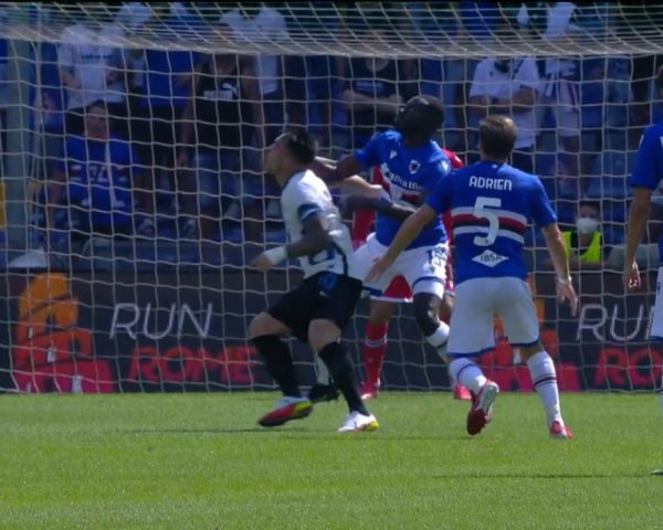 Lautaro Sampdoria Inter Colley Orsato