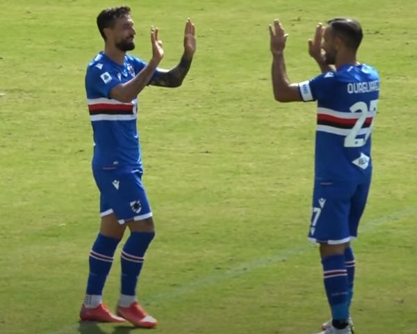 Caputo Quagliarella Sampdoria Empoli