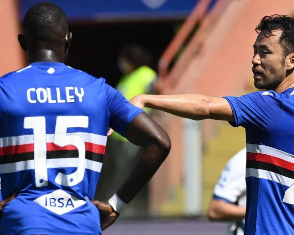 Dazn Sampdoria Yoshida Colley Calciomercato