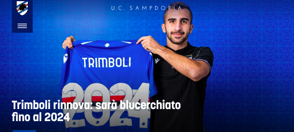 Sampdoria Mantova Trimboli Genova