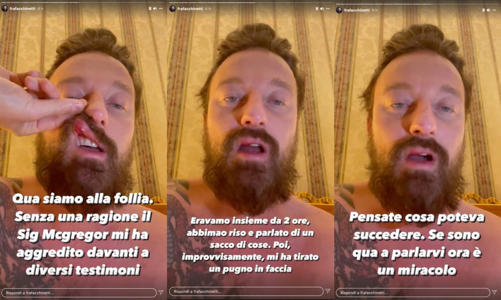 francesco facchinetti mcgregor