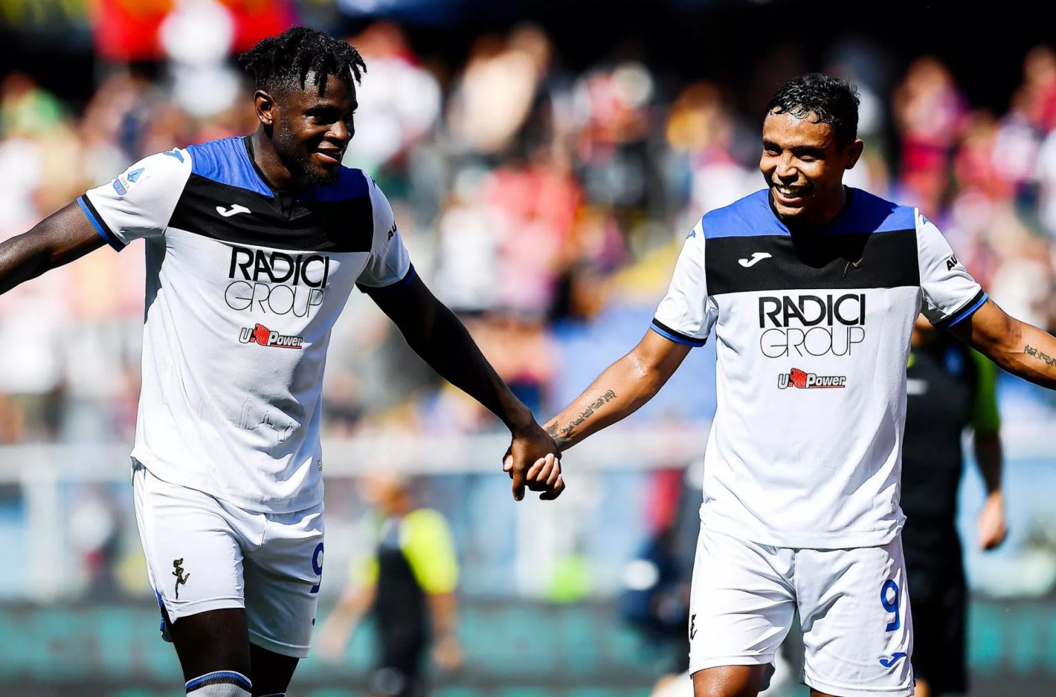 zapata muriel atalanta sampdoria