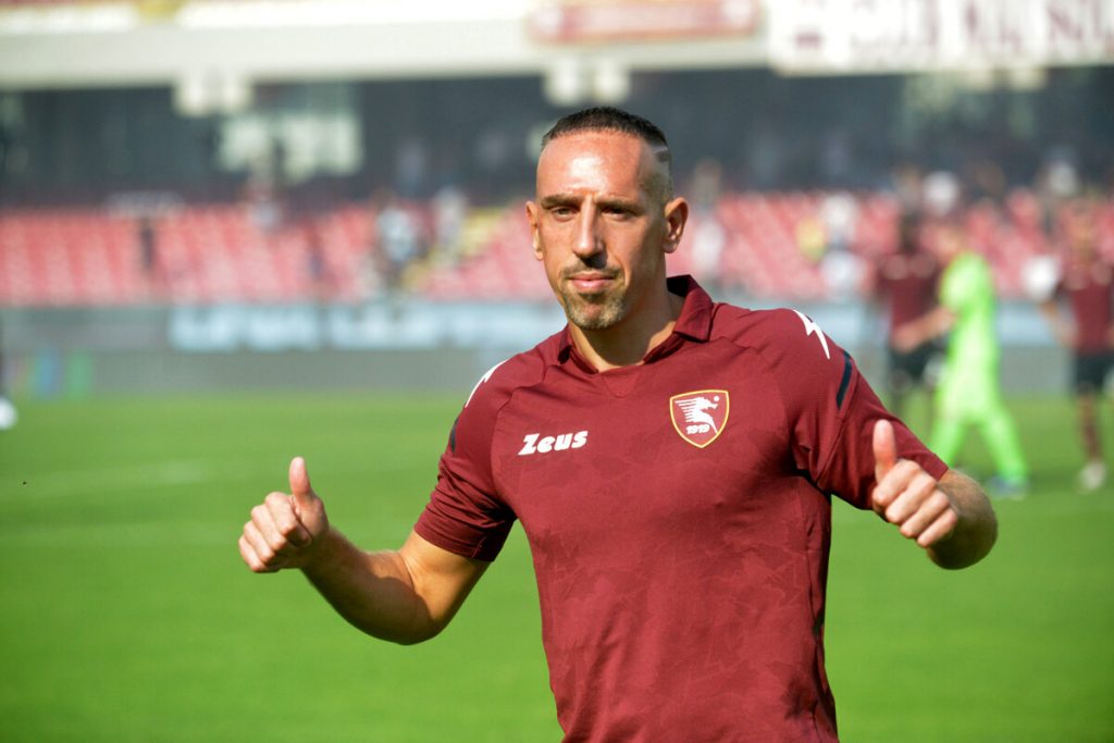 ribery sampdoria salernitana